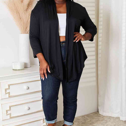 Culture Code Full Size Open Front Cardigan