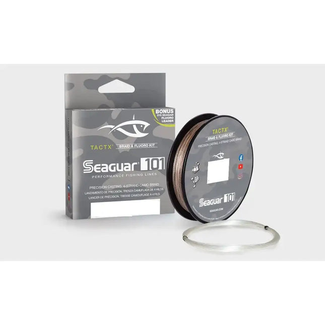 Seaguar 101 TactX 50TCX150 Trenza con líder fluorado 150 yardas