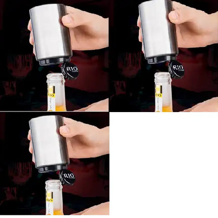 Quantity: 3pcs - Stainless steel automatic bottle opener