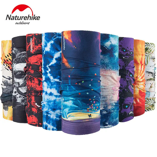 Naturehike 50*25cm Outdoor Sport Cycling Fishing Polyester Scarf Wrist Head Band Face Mask Protector