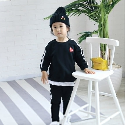 Color: Black, Size: 4T - Mother Son Daughter Clothes Family Matching Outfits Christmas Clothes Sweaters