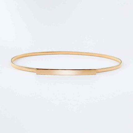 Elastic Iron Skinny Belt