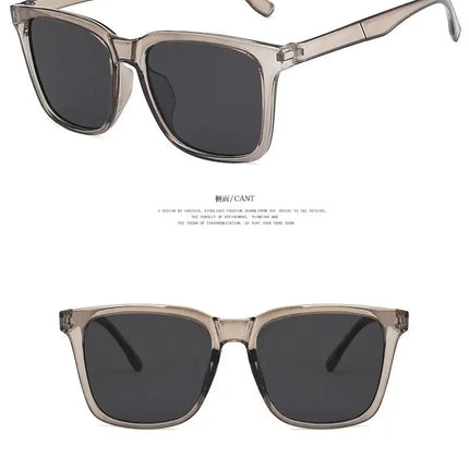 New! Mens Square Simple Sunglasses