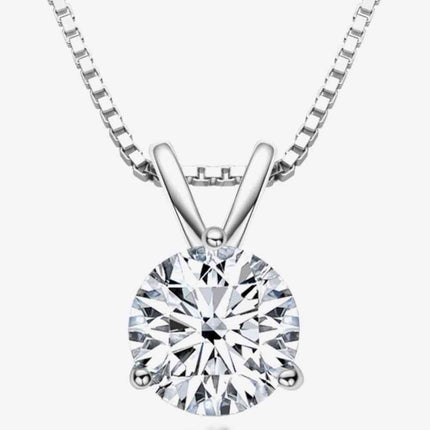 Adored Show Off 1 Carat Moissanite Pendant Necklace