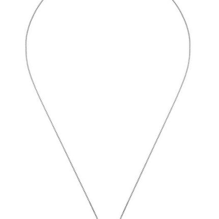 Moissanite Pendant Platinum-Plated Necklace