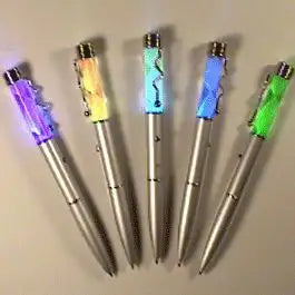 Rainbow Light Spiral Pen