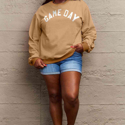Simply Love Full Size GAME DAY Graphic Sweatshirt