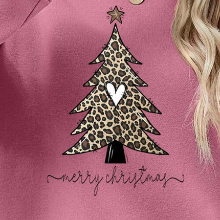 Christmas Tree Graphic Long Sleeve Sweatshirt - Vickie Lynn's