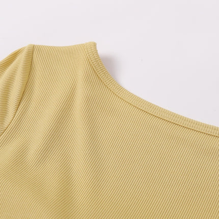 Square Neck Short Sleeve T-Shirt