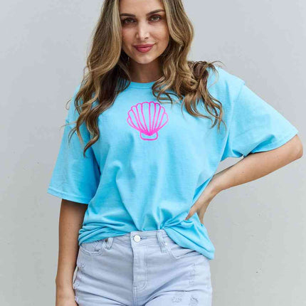 Sweet Claire "More Beach Days" Oversized Graphic T-Shirt - Vickie Lynn's