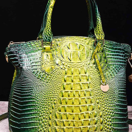 Gradient PU Leather Handbag - Vickie Lynn's