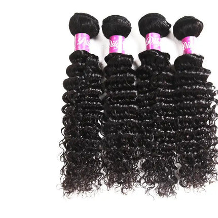 Tamaño: 8 pulgadas - Cabello tejido de cabello real