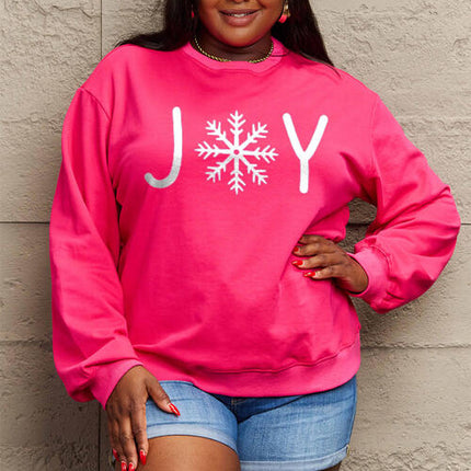 Simply Love Full Size Graphic Long Sleeve Sweatshirt