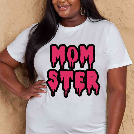 Simply Love Full Size MOM STER Graphic Cotton T-Shirt