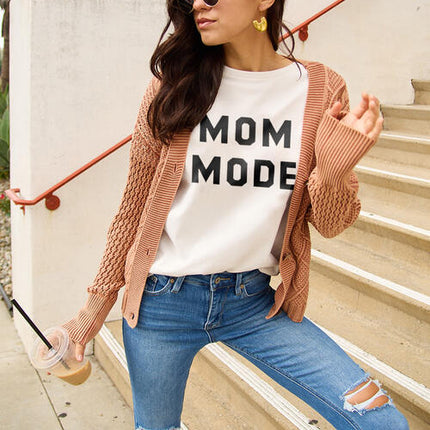 Simply Love Full Size MOM MODE Short Sleeve T-Shirt