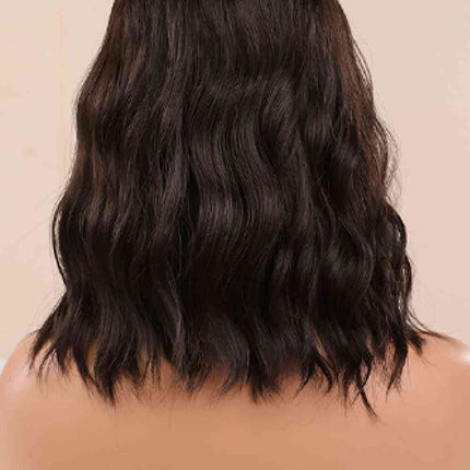 Natural Looking Synthetic Full Machine Bobo Wigs 12''