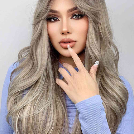 Full Machine Long Wave Wigs 26''