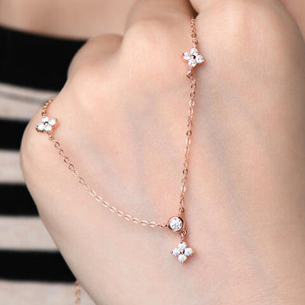 Moissanite 925 Sterling Silver Necklace