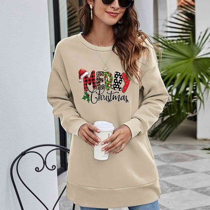 MERRY CHRISTMAS Graphic Sweatshirt