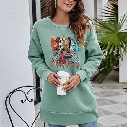 MERRY CHRISTMAS Graphic Sweatshirt
