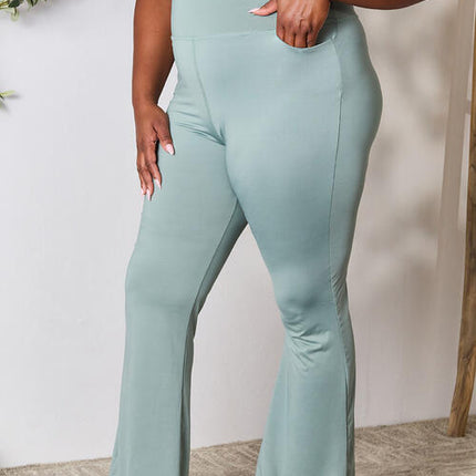 Heimish Full Size Wide Waistband Sports Pants