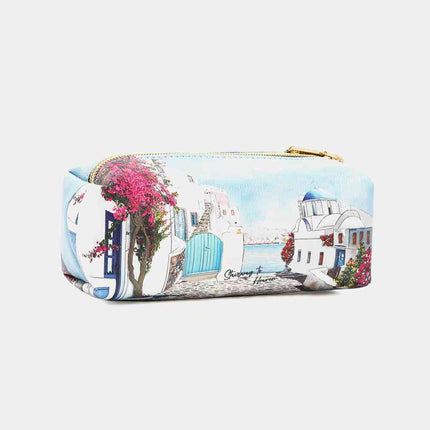 Nicole Lee USA Printed Handbag with Three Pouches - Vickie Lynn's