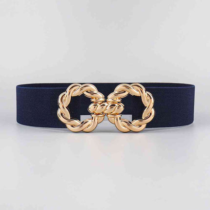 Zinc Alloy Buckle Elastic Belt