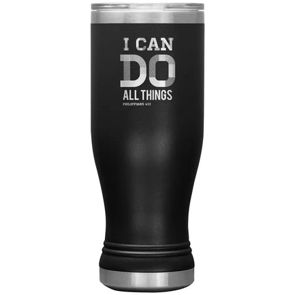 Uniquely You  BOHO  Insulated Tumbler - 20oz, I Can Do All Things Philippians 4:13, Engraved,  Travel Mug