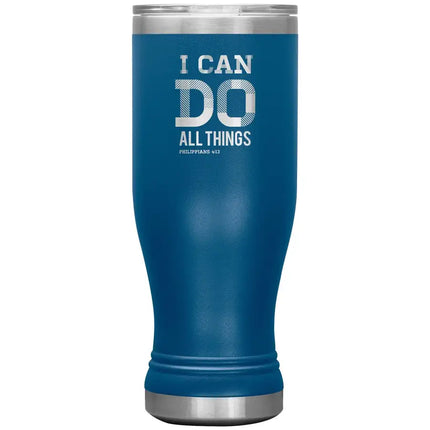 Uniquely You  BOHO  Insulated Tumbler - 20oz, I Can Do All Things Philippians 4:13, Engraved,  Travel Mug