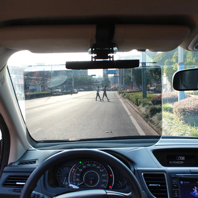 Car large field visor