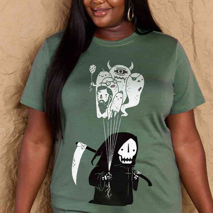Simply Love Full Size Death Graphic T-Shirt