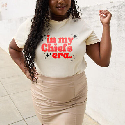 Simply Love Full Size IN MY CHIEFS ERA Short Sleeve T-Shirt