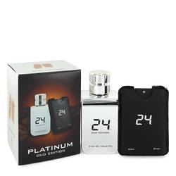 24 Platinum Oud Edition Eau De Toilette Concentree Spray + 0.8 oz {Spray de bolsillo (Unisex) por Scentstory