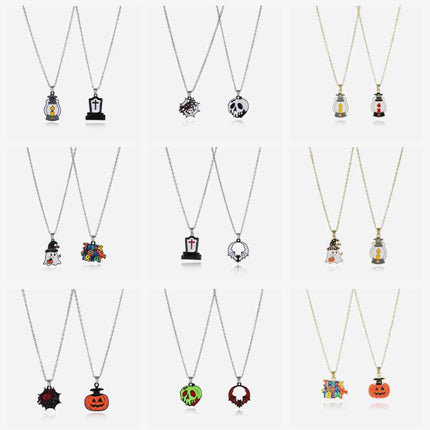Two-Piece Halloween Theme Necklace Set