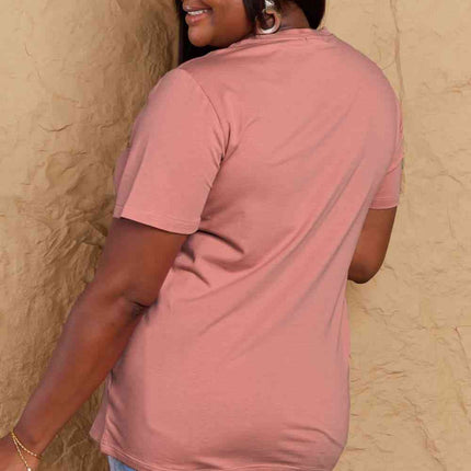 Simply Love Full Size NO PROBLEM Graphic Cotton Tee