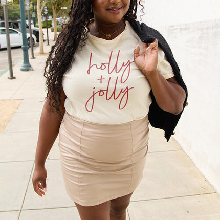 Simply Love Full Size Letter Graphic Short Sleeve T-Shirt