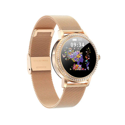 Color: Dorado - Reloj Bluetooth inteligente resistente al agua IP68