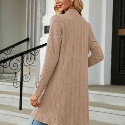 Long Sleeve Open Front Cardigan