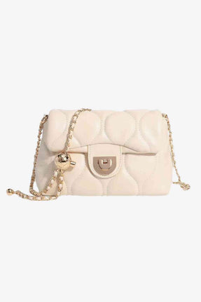 PU Leather Adjustable Chain Crossbody Bag