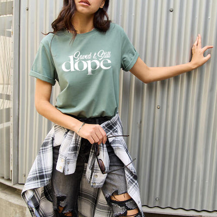 Simply Love Full Size Letter Graphic Short Sleeve T-Shirt