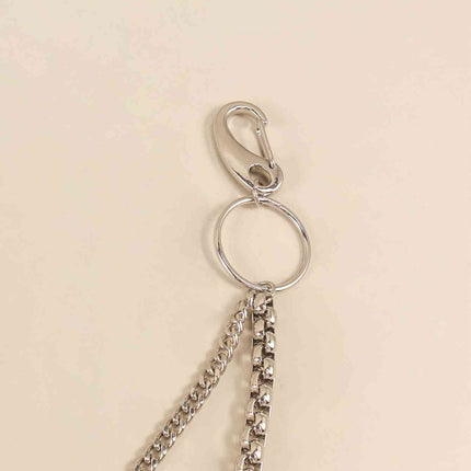 Double-Layered Metal Chain Belt