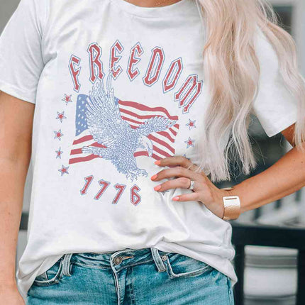 FREEDOM 1776 Graphic Tee - Vickie Lynn's