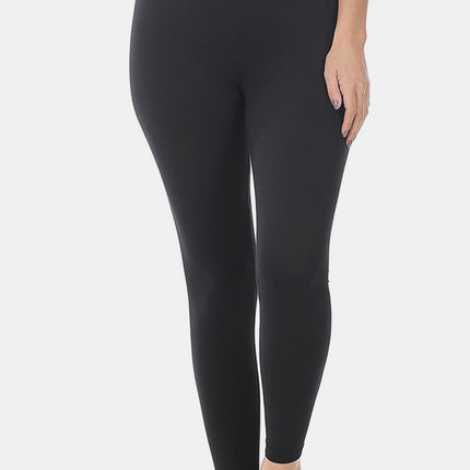 Zenana Premium Microfiber High Waist Leggings