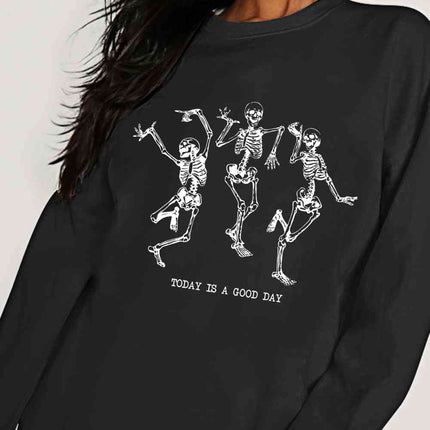 Simply Love Simply Love Full Size TODAY IS A GOOD DAY Graphic Sweatshirt