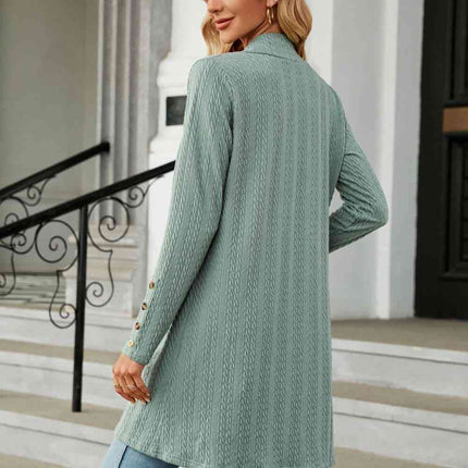 Long Sleeve Open Front Cardigan