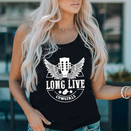 LONG LIVE COWGIRLS Graphic Tank