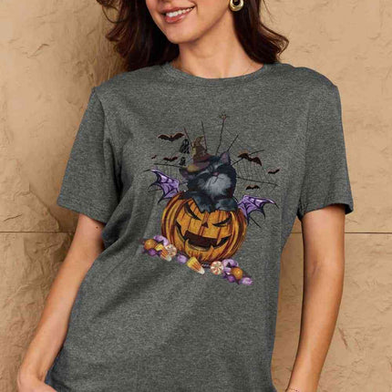 Simply Love Full Size Jack-O'-Lantern Graphic T-Shirt