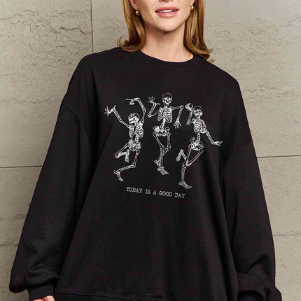 Simply Love Simply Love Full Size TODAY IS A GOOD DAY Graphic Sweatshirt