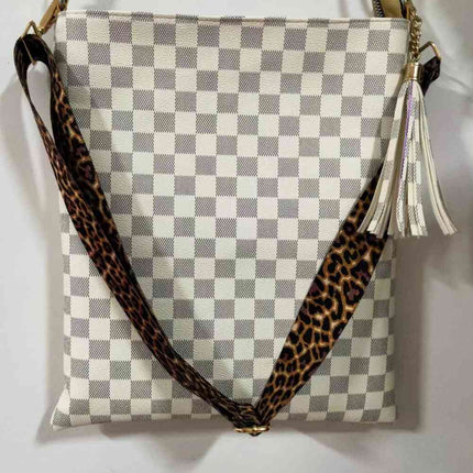 Adored PU Leather Shoulder Bag with Tassel - Vickie Lynn's