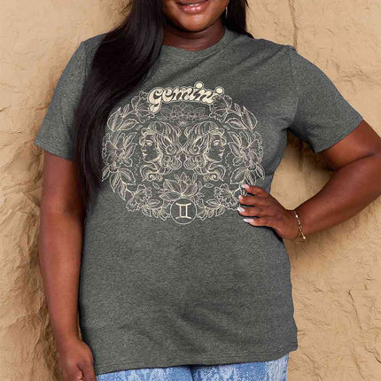 Simply Love Full Size GEMINI Graphic T-Shirt